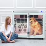 Professional PET Drying Room 2700W , Low Noise Dog Grooming Blower 451L