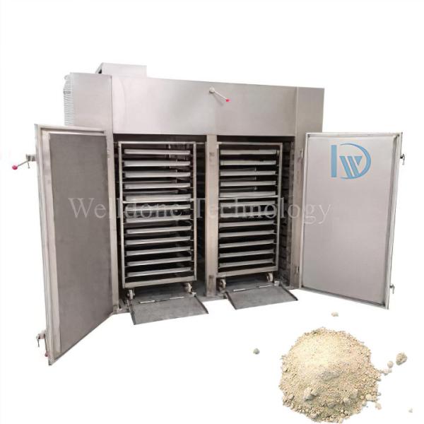 GMP Tray Dryer Industrial / Powder Coating Oven / Coconut Hot Air Circulating