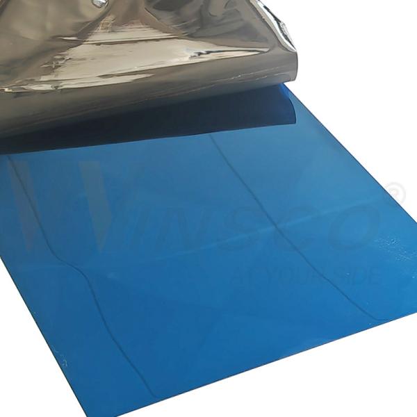 Sapphire Blue Color Inox Sheet Mirror Finished Stainless Steel Plate 304 304L