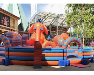 Wholesale Commercial Zoo 0.55mm PVC Inflatable Bounce Houses from china suppliers