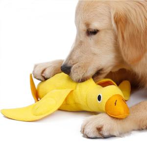 Wholesale Dog Puzzle Toys Pets At Home Plush Duck Dog Toy Best Dog Food Puzzles from china suppliers