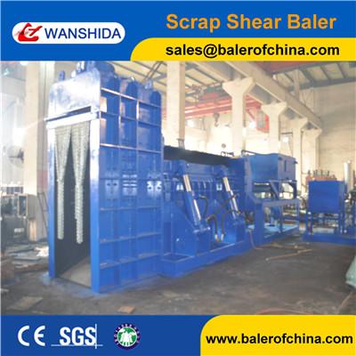 Quality Scrap Metal Baler Shear with Diesel Engine for sale