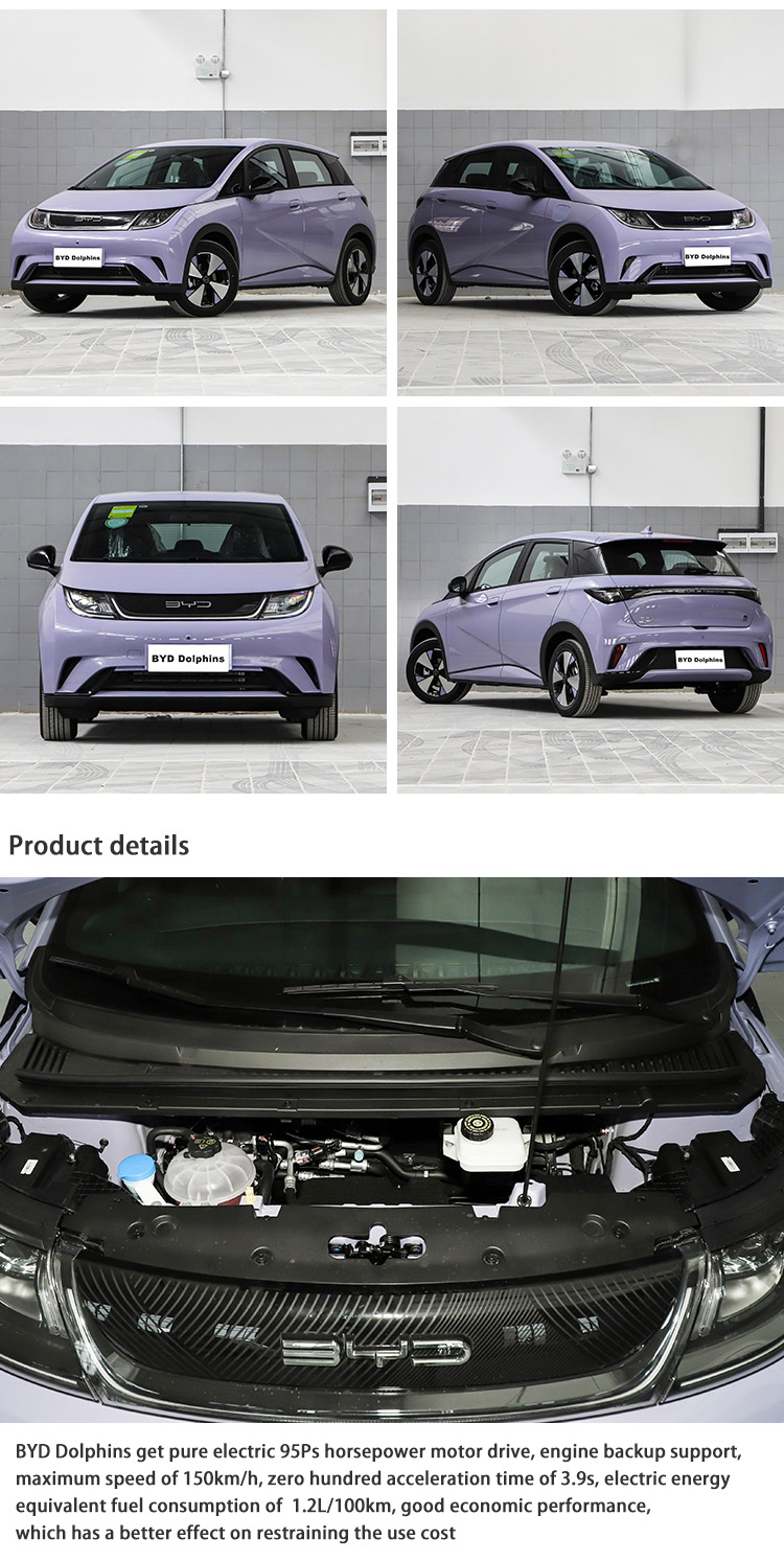 Compact Pure Electric EV Cars SUV BYD Dolphin New Energy Vehicles