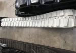 Yanmar Mini Excavator Rubber Tracks 84 Link For Construction Equipment