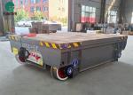 Steel Plant Heavy Duty Transfer Railway Electrical Battery Flat Cart