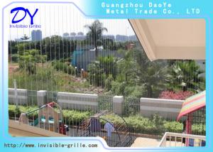 Wholesale Bathroom Invisible Safety Grill 7x7 Nylon 316L Stainless Steel Wire Rope from china suppliers