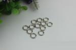 New arrival handbag 6 mm nickel metal round wire iron buckles wholesales