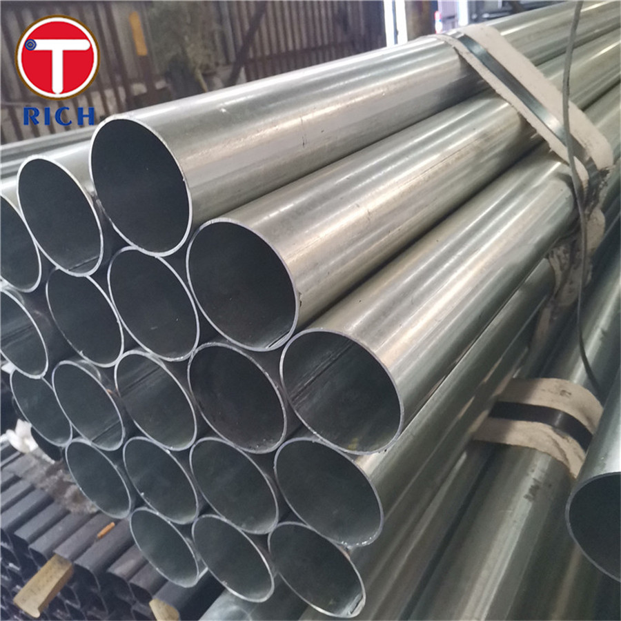 YB/T 4202 Bright Large Diameter Thin Wall Straight Seam Welded Steel Pipes For Scaffolding