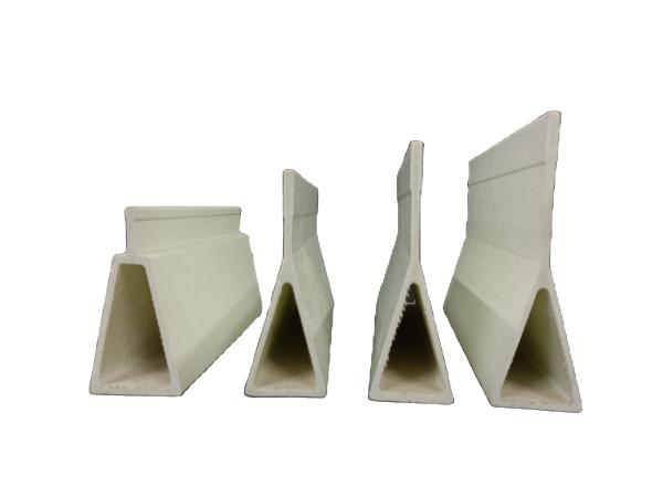 Pig Floor FRP Triangle Support Beam Fiberglass Structural Profiles For Goat