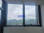 Laminated Glass Stormproof Aluminum Casement Windows Powder Color
