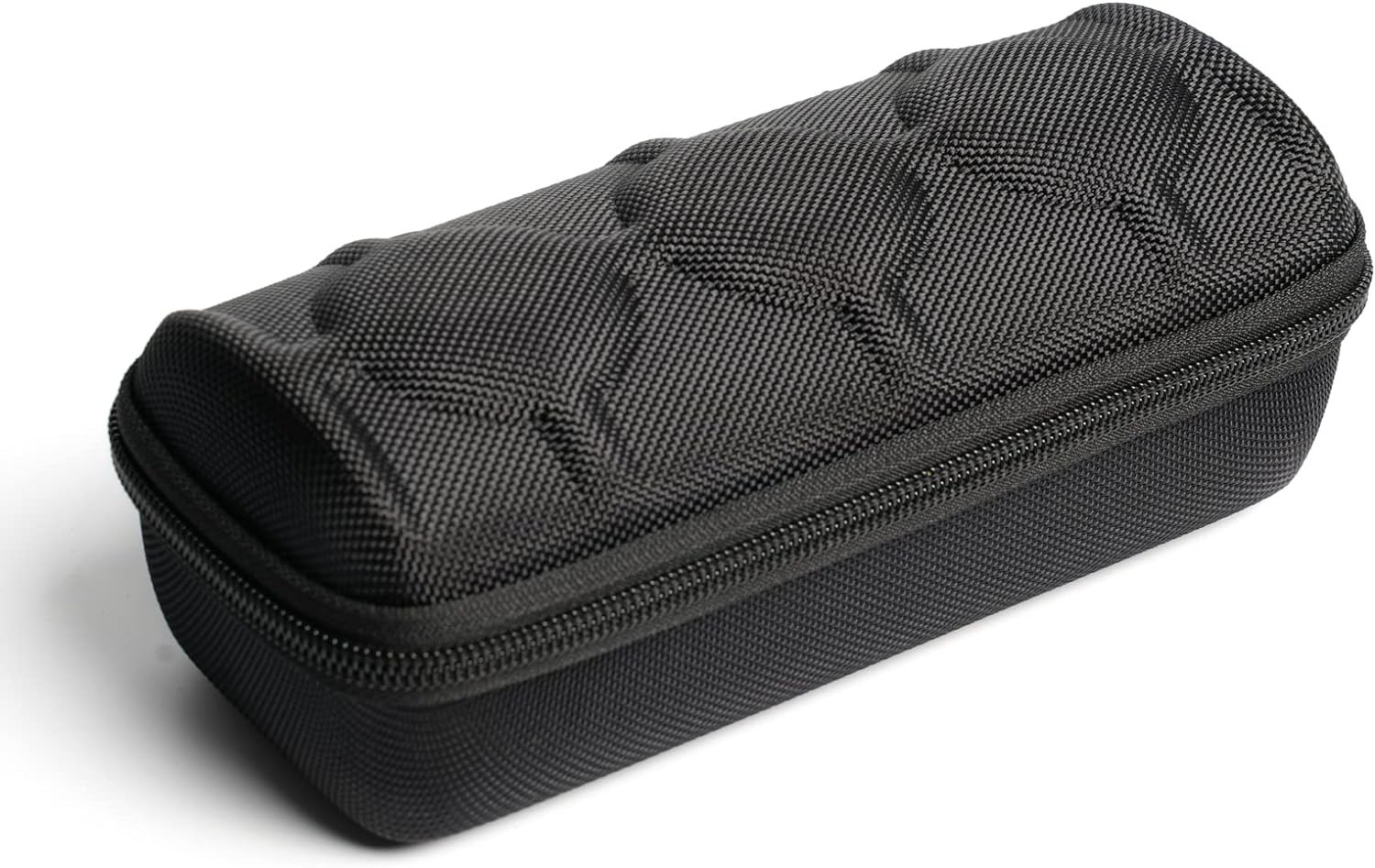 3 watch travel case roll, Hard watch carry case roll display storage holder box with soft foam pillows snug fit all size