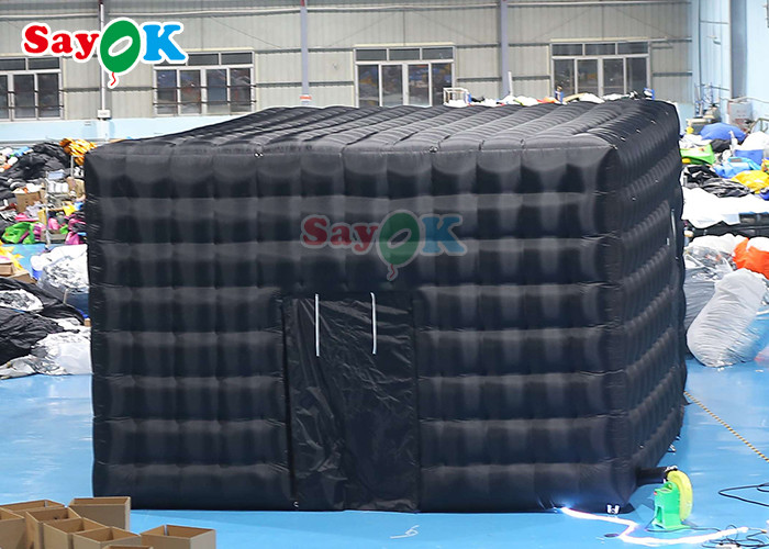 Advertising Nightclub Inflatable Cube Tent Strong Oxford Cloth Material