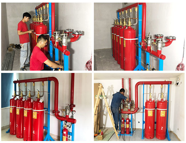 Novec1230 Fire Suppression System Without Pollution For Server Room And Telecommunication Room