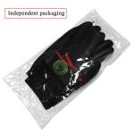 Lengthen Anti Static Gloves Polyester Black ESD PU Palm Coated
