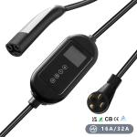 E-mingze 32A 7KW Portable EV Car Charger New Condition Wholesale Portable