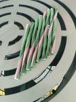 Dog Dental Care Stick And Pet Treat Machine Double Color Twists Making