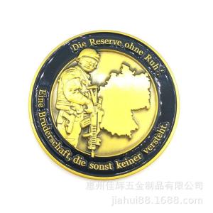 Wholesale Double Sided Processing Zinc Alloy Die Casting Commemorative Coins from china suppliers