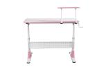 Removable Shelf Kids Playroom Furniture Study Writing Desk W100*D63*H112CM