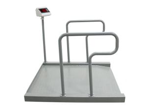 Wholesale Carbon Steel Plate RS232 Heavy Duty Floor Scales Wheelchair 300 Kg 500 Kg from china suppliers