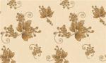 Beautiful Flower Design Deep Embossed Wallpaper For Walls Decor , Italy Style