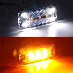 Screw Mounted Type Truck Strobe Light Amber Red Blue Surface Mount Trailer