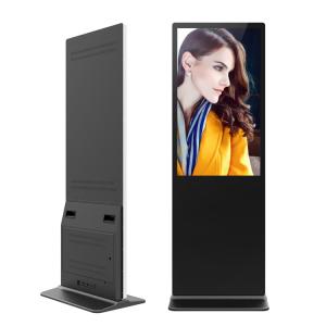Wholesale Ultra Slim 43 Inch TFT Floor Standing Advertising Display For Shopping Malls from china suppliers