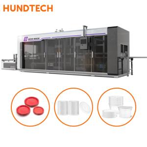 Wholesale Restaurant 120KW Pet Making Machine 0.15mm Square Plastic Box Lid from china suppliers