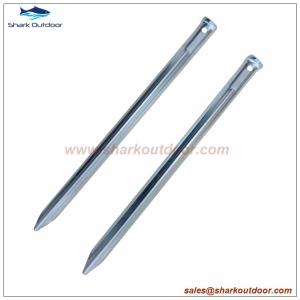 Wholesale V shaped steel tent peg tent stake 30cm from china suppliers