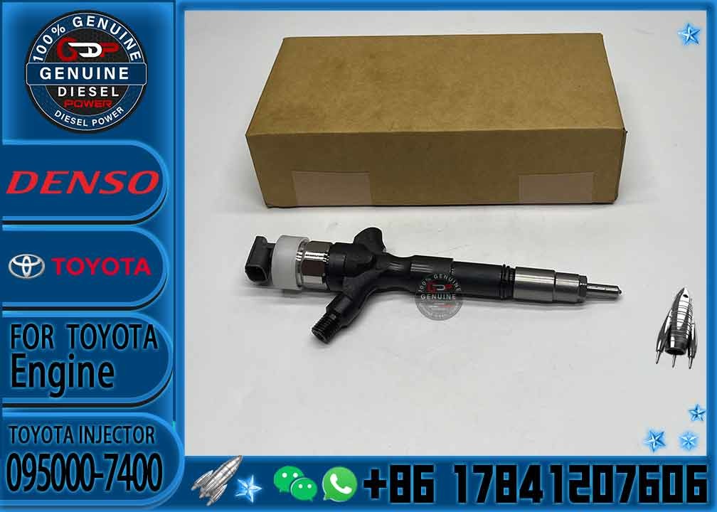 0950007400 Common Rail Diesel Injectors 095000-7400 Unit Injector 095000 7400 For Toyota Hilux