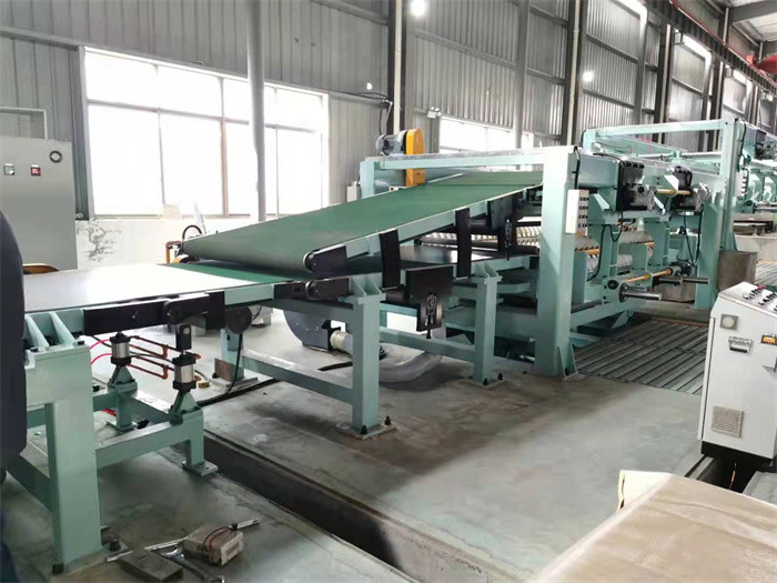 PPGI PPGL Metal Cut To Length Machine For Color Coated Coils
