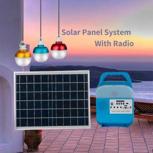 Wholesale IP65 Pure White 3PCS Bulbs Solar Panel Led Light Kit 49.5cm*40.5cm*46cm from china suppliers