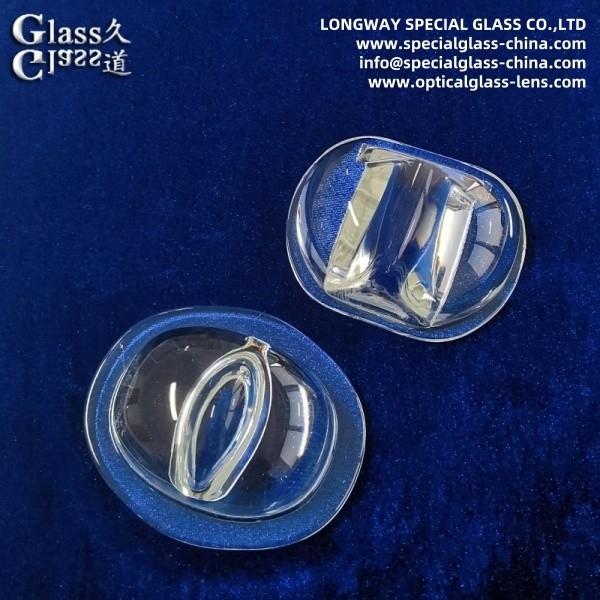 Heat Resistant Borosilicate Glass Lens For Led Street Lighting Systems
