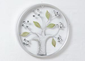 Wholesale Flower Pots Home Oval Metal Tree Wall Decor from china suppliers