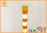 Delineator Post Topper Solar Powered Traffic Warning Lights , SU -1130 LED