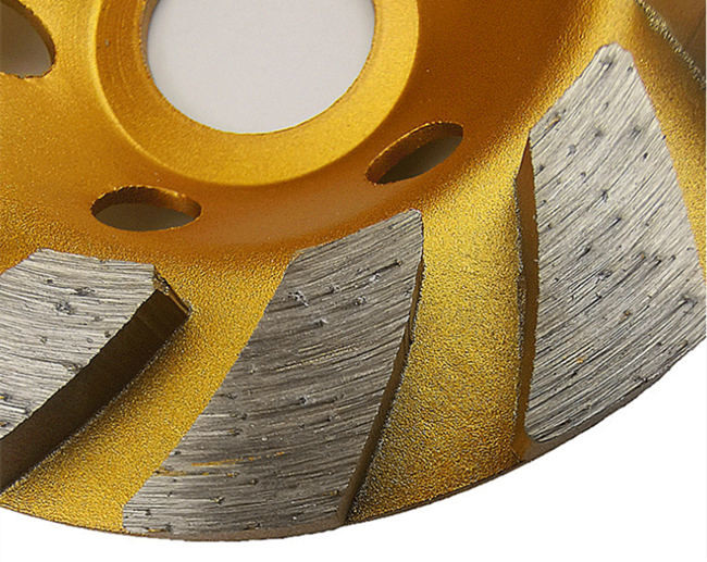 Sintered Turbo Stone Cup Grinding Wheels For Granite 6104