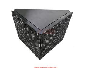Wholesale P10mm 90° Curved Outdoor Front Maintenance LED Display Flexible Building Facade Wall from china suppliers