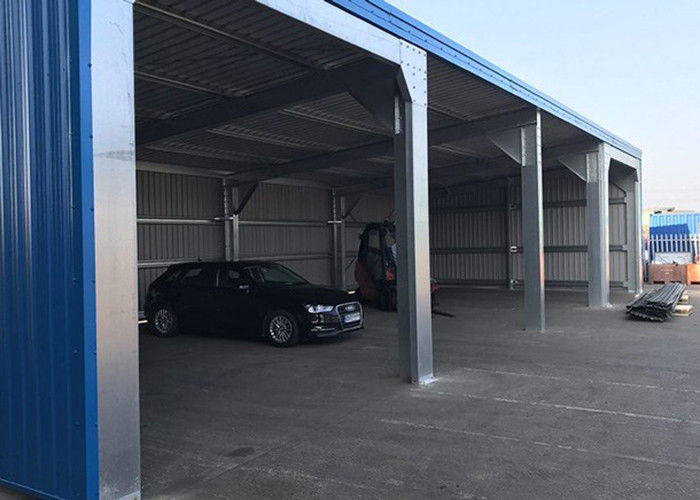 Prefab/Workshop/Warehouse/Factory/Prefab/ Prefabricated Steel Structure Building with Corrugated Steel Roofing Sheet