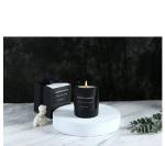 Custom Logo Glass Candle Jars Package with Ribbon Luxury Paperboard Candle Box