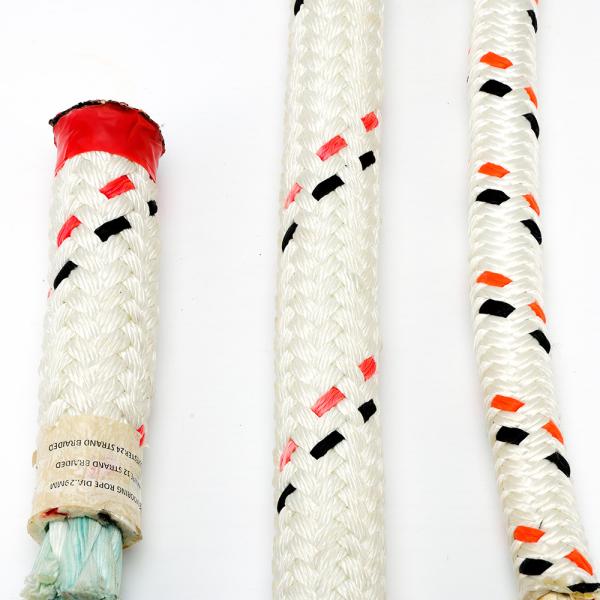 Factory 8/12 Strand 40 56 62MM HMPE UHMWPE Rope For Marine Anti UV Lightweight
