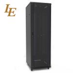 Black 27u Network Rack 800*800 800*1000 It Floor Standing