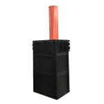 304 Stainless Steel Remote Control Rising Bollards for Long-Lasting Performance