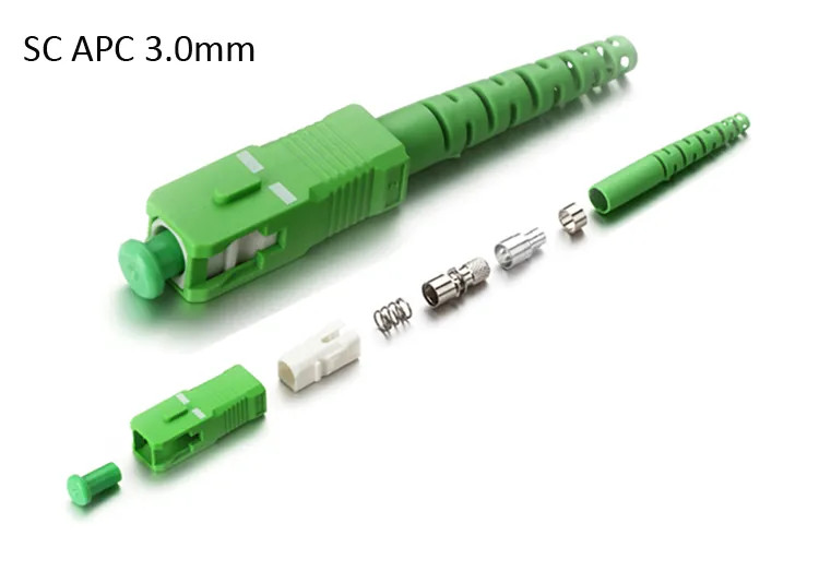 PBT Duplex SC Fiber Patch Cord Connectors Cable Diameter 2.0mm 3.0mm