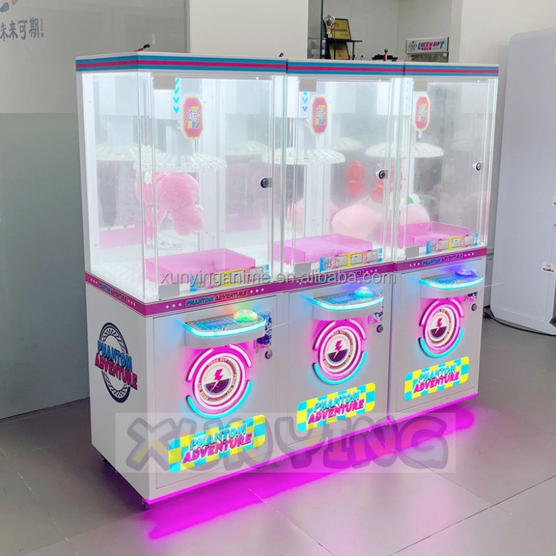 Automatic Prize Redemption Machine Card Clip Arcade Game Gacha Toy Vending Machine