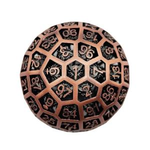 Wholesale Hollow 100 Metal Dice Coc Running Group Board Game Dnd Giant Big from china suppliers