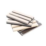 Sound Proof Acoustic Slat Wood Wall Panel Polyester Wooden Acoustic Panels