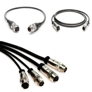 Wholesale OEM M8 Connector Cable , M12 Sensor Cable 90 Degree Angled / Straight from china suppliers