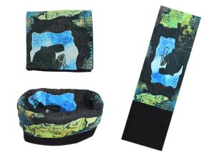 Wholesale Outdoor Sports Polar Headwear / Bandana With 24 * 25cm Fleece Moisture Wicking from china suppliers