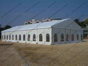 Wholesale 15*30M Waterproof Marquee Tent with Church Windows and Whole Fabric PVC Roof Cover For Outdoor Party on Beach from china suppliers
