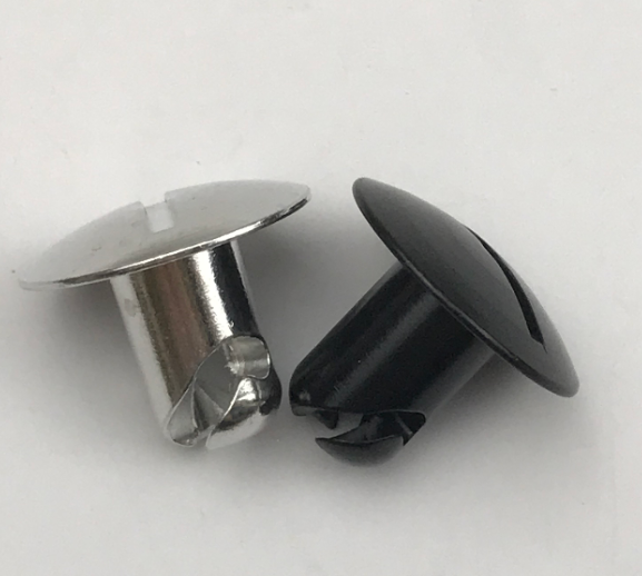 Replace/Repair Purpose Black Large 1inch 7/16" .500 Aluminum Dzus Fasteners for Sprintcar Quarter Turn