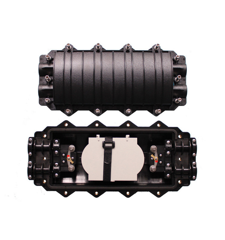 Mini Horizontal 12F 48C 96 Core IP67 Fiber Optic Enclosure